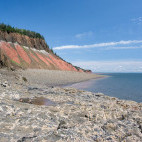 Scenery in Bay of Fundy, Canada