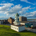 Town clock in Halifax, Nova Scotia, Canada