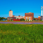 Moncton & Petitcodiac River in Canada