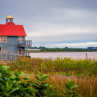 Petitcodiac River in Moncton, Canada