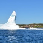 Iceberg in Newfoundland, Canada
