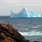 Iceberg in Newfoundland, Canada
