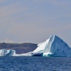 Iceberg in St John's Harbour, Newfoundland, Canada