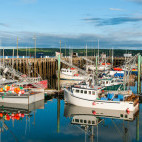 Fishing boats in Digby, Nova Scotia, Canada