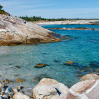 Cove in Kejimkujik National Park in the Bay of Fundy, Canada