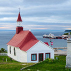 Chapel in Tadoussac, Quebec, Canada