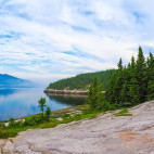 Scenery in Tadoussac, Quebec, Canada