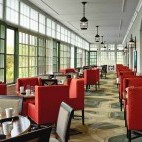 Dining room at The Algonquin Resort in St Andrews, Canada