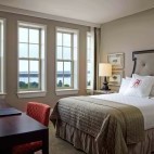 Bedroom at The Algonquin Resort in St Andrews, Canada