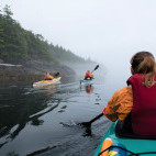 Kayaking in Vancouver Island, Canada