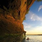 Kayaking in the Bay of Fundy, Canada
