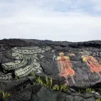 Folklore rock art in Hawaii