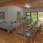 The buffet breakfast area at Chambers Wildlife Lodge, Australia