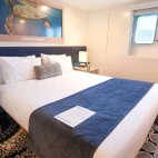 Main deck cabin on board Coral Discoverer ship in Australia
