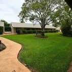 The garden area at Mareeba Motor Inn, Queensland