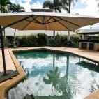 The pool at Mareeba Motor Inn, Queensland