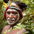 A member of the Tufi Tribe in Papua New Guinea.