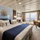 A Balcony Stateroom on board Douglas Mawson