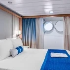 Example of the category G double room on Ocean Victory, Antarctica.