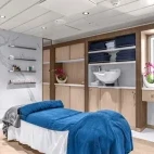 The spa area, perfect for a relaxing time on board Ocean Victory, Antarctica.