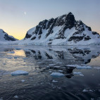 Landscape in Antarctic Peninsula