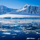 Landscape in Antarctic Peninsula