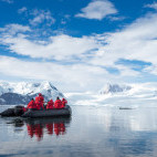Zodiac trip in Antarctic Peninsula