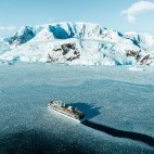 Greg Mortimer in Antarctica.