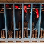 Mudroom on board Greg Mortimer.