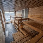 Sauna on board Greg Mortimer