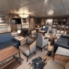 Library on board Greg Mortimer