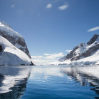 Landscape in Lemaire Channel, Antarctica