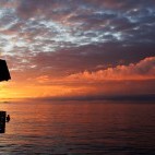 Sunset from Magellan Explorer.