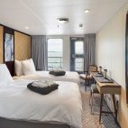 Veranda cabin on board Magellan Explorer.