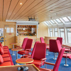 Bar on board Ocean Nova.