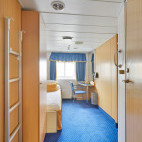 Single cabin on board Ocean Nova.