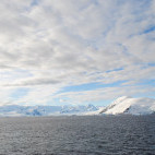 Scenery of the Polar Circle, Antarctica.