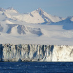 Ice shelf in Ross Sea, Antarctica