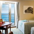 Twin verandah cabin on board Seaventure polar vessel