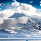 Landscape in South Shetland Islands, Antarctica