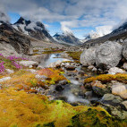 Glacier stream in Greenland