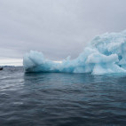 Iceberg in Spitsbergen.