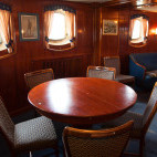 Lounge on board MS Stockholm.
