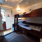 Twin cabin on board MS Stockholm.