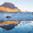 Nordenskiold Glacier in Svalbard.