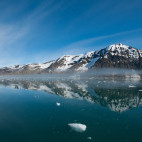Scenery in Spitsbergen.