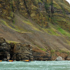 Zodiac in Spitsbergen.