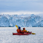 Kayaking in Greenland.