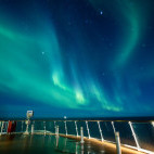 Northern lights in Greenland.