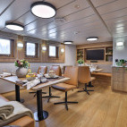 The dining room onboard Vikingfjord.